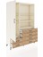 Hyperion Dolap 7 Raflı 6 Çekmeceli Tek Kapaklı 132X44X195 Aytaşı-Aytaşı/çam 5
