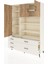 Hyperion Dolap 9 Raflı 5 Çekmeceli 3 Kapaklı 132X44X195 Aytaşı-Çam/aytaşı 3