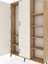Arges Dolap 6 Raflı 4 Kapaklı Tek Askılı 132X30X195 Çam-Aytaşı/çam 4