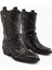 Joli Siyah Western Kovboy Kadın Bot 3