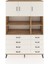 Hyperion Dolap 8 Raflı 8 Çekmeceli 3 Kapaklı 132X44X195 Çam-Aytaşı/aytaşı 1
