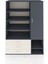Kronos Dolap 9 Raflı 3 Çekmeceli Tek Kapaklı 132X59X195 Antrasit-Antrasit/aytaşı 1