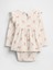 Bebek Krem Pointelle Two-Piece Outfit Set 3
