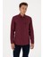 Erkek Bordo Gömlek Desenli 50308505-VR014 1