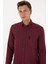 Erkek Bordo Gömlek Desenli 50308505-VR014 2