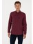 Erkek Bordo Gömlek Desenli 50308505-VR014 3