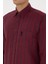 Erkek Bordo Gömlek Desenli 50308505-VR014 7
