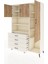 Hyperion Dolap 8 Raflı 4 Çekmeceli 3 Kapaklı 132X44X195 Aytaşı-Çam/aytaşı 3