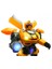 Uzaktan Kumandalı Disk Atan Sesli Işıklı Dev Bumblebee Robot 40 cm 2