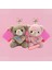Peluş Ayıcık Anahtarlık Kalpli 12 cm Ithal 12 Adet 1