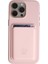 Xelium Iphone 15 Pro Max Pembe Kılıf Magsafe Özellikli Deri Kılıf+Kartlık 1
