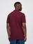 Erkek Bordo Pique Polo Yaka T-Shirt 5
