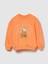 Kız Bebek Turuncu Gap Relaxed Grafik Sweatshirt 1