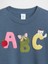 Kız Bebek Mavi Oversized Grafik Sweatshirt 2