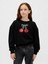 Kız Çocuk Siyah Relaxed Flippy-Sequin Grafikli Sweatshirt 1