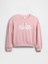 Kız Çocuk Pembe Relaxed Flippy-Sequin Grafikli Sweatshirt 5