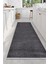 Azra Antrasit Yolluk Halı | Yıkanabilir, Kaymaz Taban, Modern Koridor Antre Kilimi 3
