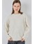 Kadın Bdart Oversize Triko Kazak Krem Doğal 1