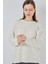 Kadın Bdart Oversize Triko Kazak Krem Doğal 3
