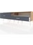 Hyperion Tv Ünitesi Tek Raflı 2 Çekmeceli 176X44X51 Çam-Aytaşı/antrasit 4