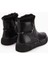 Sora Siyah Kürklü Fermuarlı Kadın Spor Bot 5