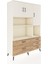 Hyperion Dolap 8 Raflı 5 Çekmeceli 3 Kapaklı 132X44X195 Aytaşı-Aytaşı/çam 2