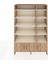 Hyperion Dolap 10 Raflı 3 Kapaklı 132X44X195 Çam-Çam/aytaşı 1