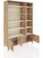 Hyperion Dolap 10 Raflı 3 Kapaklı 132X44X195 Çam-Çam/aytaşı 5