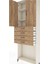 Arges Dolap 3 Raflı 4 Çekmeceli 2 Kapaklı 88X30X243 Aytaşı-Çam 5