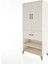 Hyperion Dolap 4 Raflı Tek Çekmeceli 2 Kapaklı 88X44X195 Aytaşı-Aytaşı 3