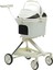 Lvsqvr Eurodog Katlanabilir Köpek Arabası Beyaz 66X52X110 cm 1