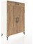 Hyperion Dolap 2 Raflı Tek Çekmeceli 2 Kapaklı 88X44X134 Aytaşı-Çam 2