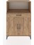 Hyperion Dolap 2 Raflı Tek Çekmeceli 2 Kapaklı 88X44X134 Çam-Çam 1