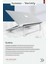 Verimly Ultra Hafif Katlanabilir Laptop Standı Yükseltici Stand Tüm Modellerle Uyumlu Metal 3