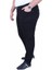 Büyük Beden Klasik 5 Cep Gabardin Pantolon 11915 Sıyah 1