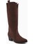 Frida Kahve Süet Western Kadın Çizme 2