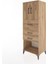 Hyperion Dolap 2 Raflı 3 Çekmeceli 2 Kapaklı 60X44X163 Çam-Çam 3