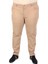 Büyük Beden Klasik 5 Cep Gabardin Pantolon 11915 Bej 2