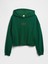 Kadın Koyu Yeşil Relaxed Gap Logo Fleece Sweatshirt 2