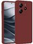 CPT16 Xiaomi Redmi Note 14 4g Kılıf First Silikon - Bordo 1