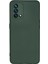 CPT16 Oppo A74 4g Kılıf Nano Içi Kadife Silikon - Koyu Yeşil 1
