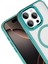 CPT16 Apple iPhone 15 Pro Max Terea Magsafe Kapak - Yeşil 2