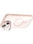 CPT16 Apple iPhone 13 Remim Lensli Magsafe Standlı Kapak - Pembe 3