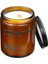 : Orange Essential Oil : Amber Cam Kavanozda : Kokulu Soya Mum (Portakal) 4