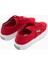 Timon Kırmızı Rahat Taban Keten Sneakers 4