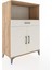 Hyperion Dolap 2 Raflı Tek Çekmeceli 2 Kapaklı 88X44X134 Çam-Aytaşı 2
