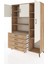 Hyperion Dolap 8 Raflı 4 Çekmeceli 3 Kapaklı 132X44X195 Çam-Aytaşı/çam 3