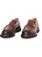 Hakiki Deri Kahverengi Loafer Erkek Ayakkabı Eva Taban - 3280 2