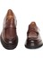 Hakiki Deri Kahverengi Loafer Erkek Ayakkabı Eva Taban - 3280 3