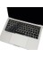 MacBook Klavye Koruyucu Silikon Kılıf Arapça Baskılı Uk-Ters L Enter Tipi Touchbar Pro 13-15 Inç A1706,A1989,A2159,A1707,A1990 Uyumlu,ince Hafif Yıkanabilir Silikon Klavye Filmi Siyah 3